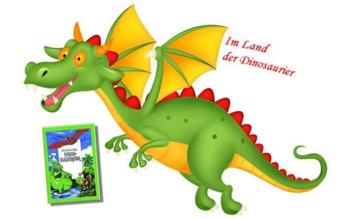 Kinderbuch mit Dinosaurier