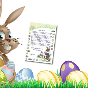 Ein Brief vom Osterhasen | Namensgeschenke4Kids