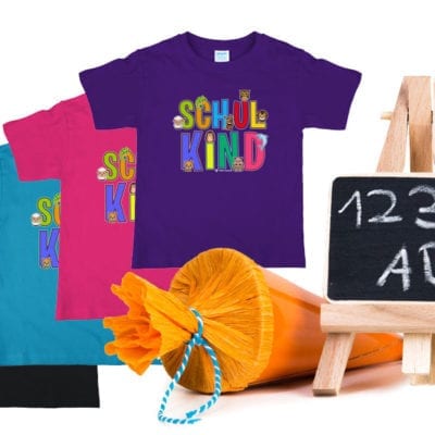 T-Shirt für Schulkinder