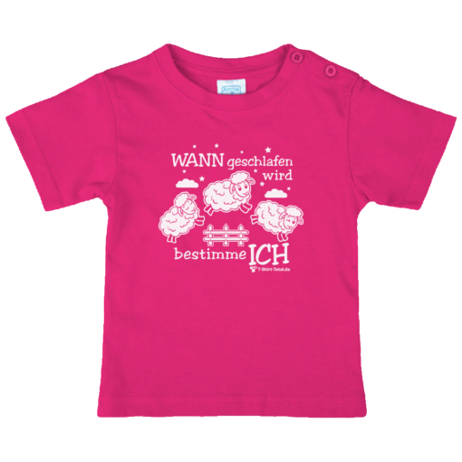 Kinder-T-Shirt Farbe pink